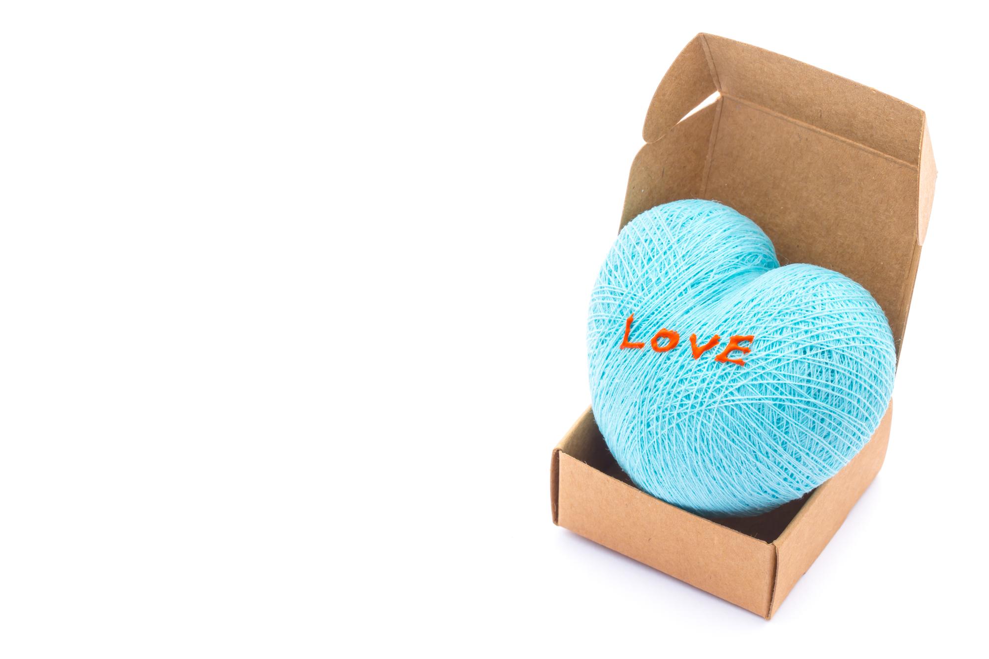 Subscription box with embroidery kit